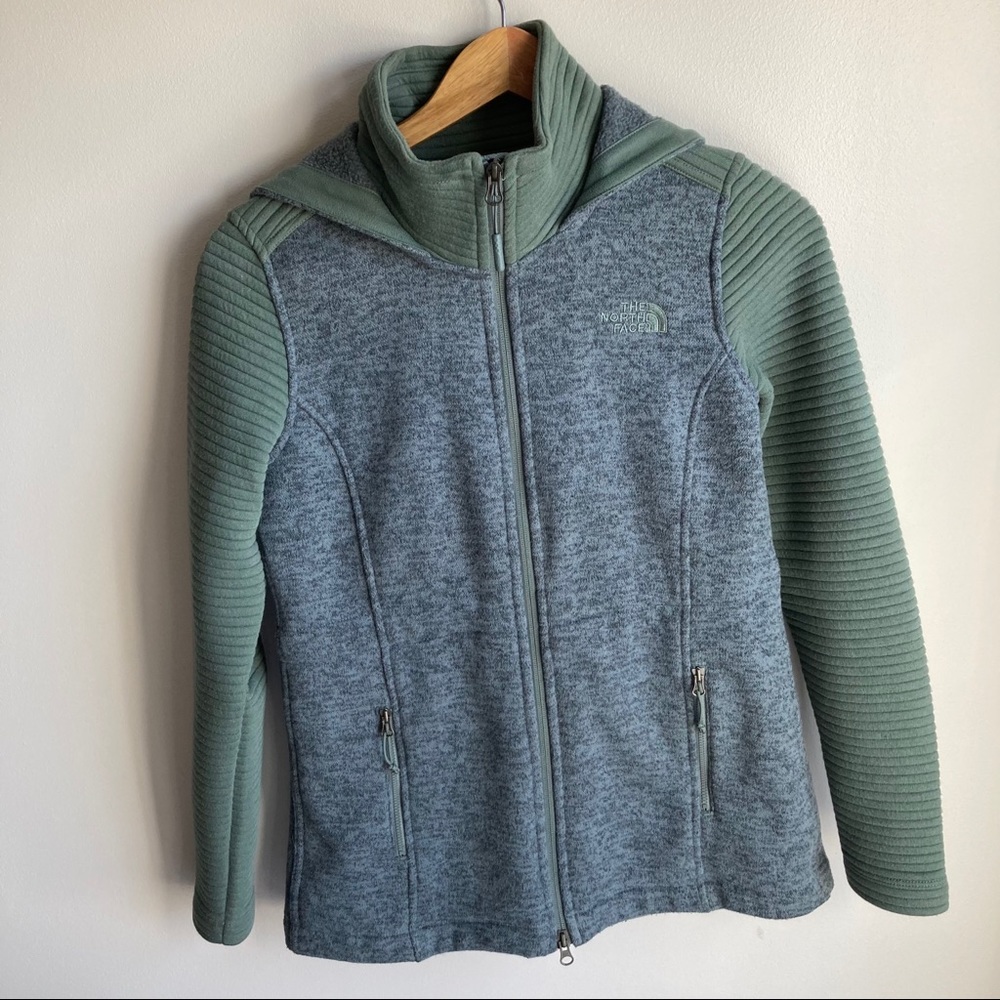 The North Face zip up jacket